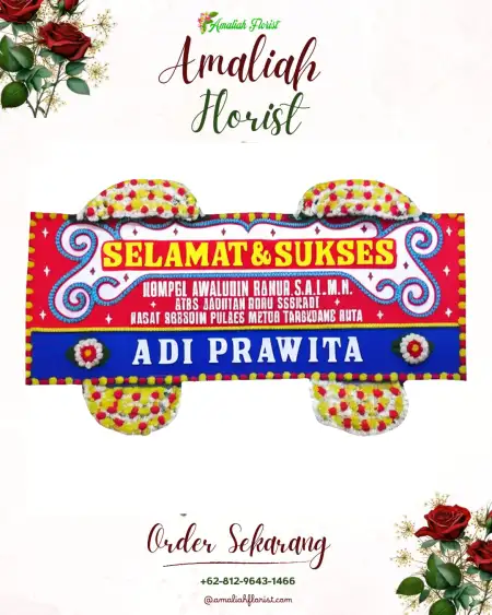 Papan Bunga Ucapan Selamat Madyopuro